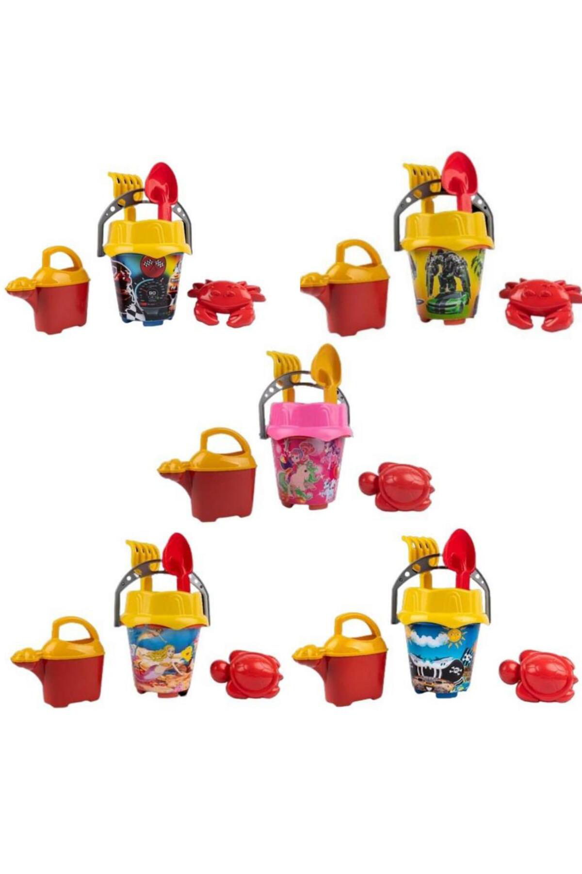 Bilfold Büyük Kova Plaj Seti Ve Aksesuarları