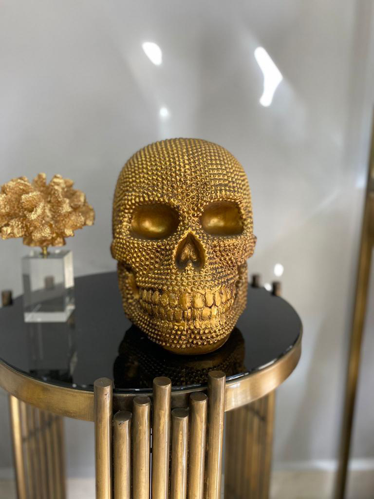 Büyük Kurukafa, İskelet Dekoratif Aksesuar Biblo Heykel