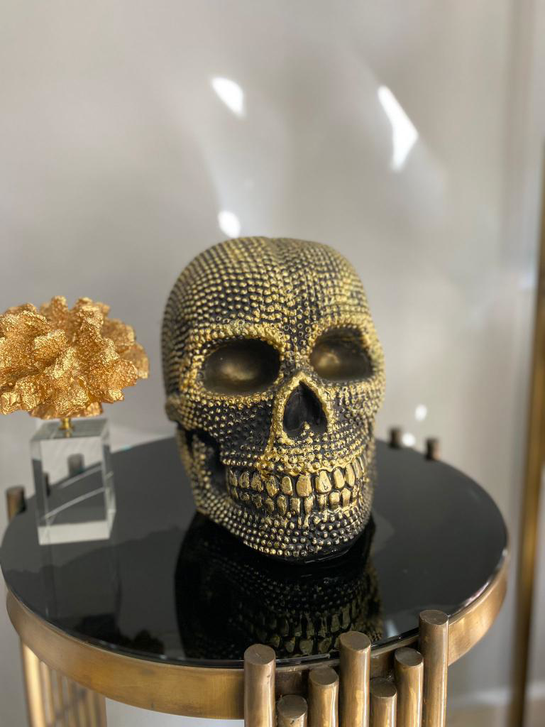 Büyük Kurukafa, İskelet Dekoratif Aksesuar Biblo Heykel