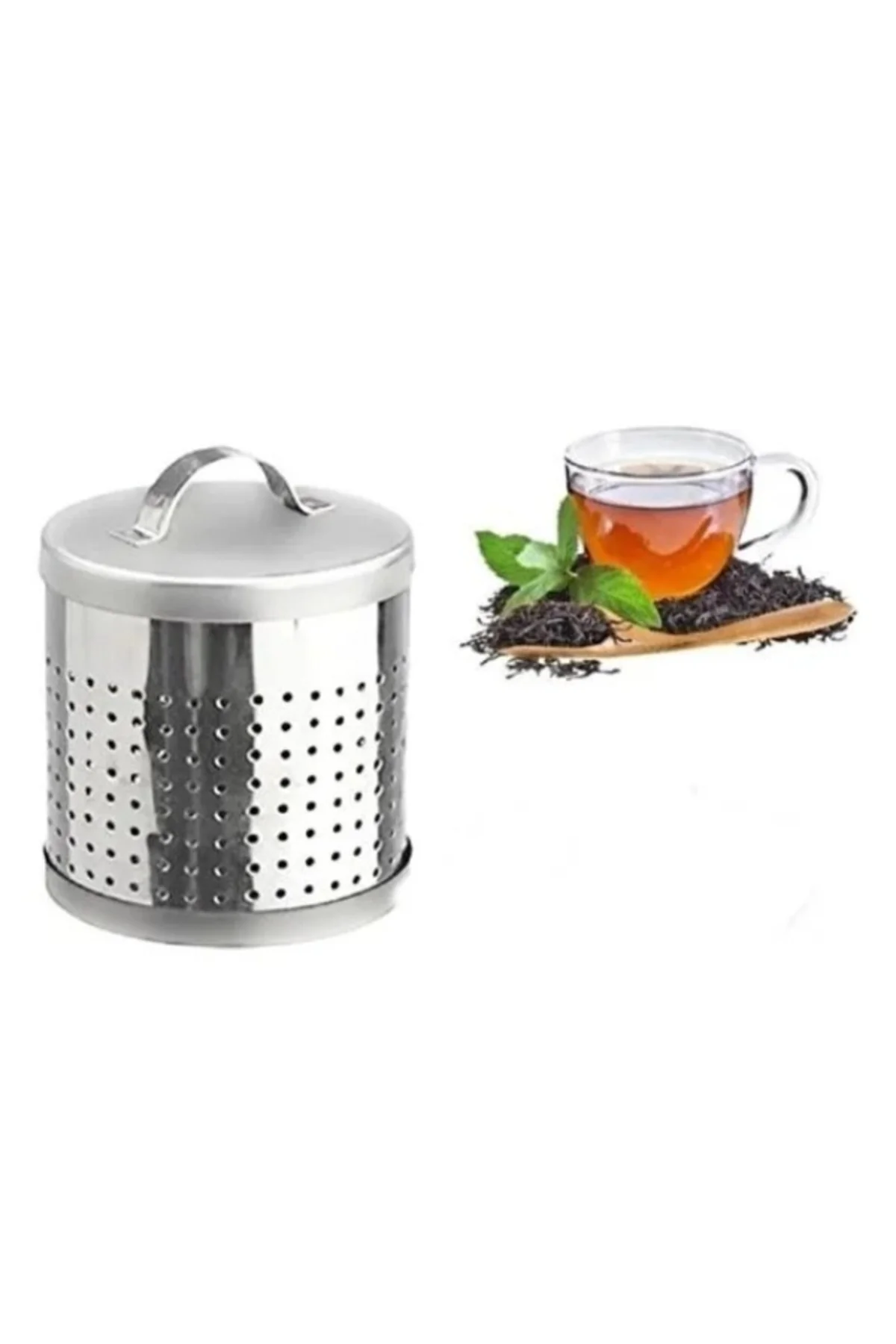 Büyük Metal Çay Süzgeci
