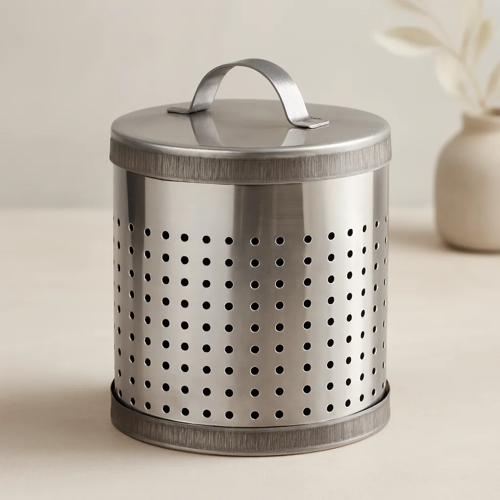Büyük Metal Demlik İçi Çay Süzgeci Büyük Metal Demlik İçi Çay Süzgeci