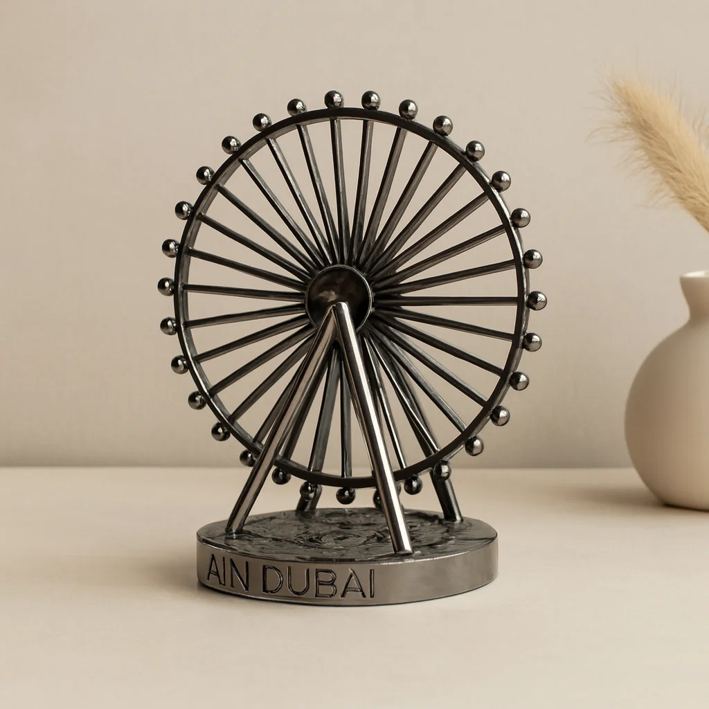Büyük Metal Dönme Dolap Biblosu (Krom & Bakır) Büyük Metal Dönme Dolap Biblosu (Krom & Bakır)