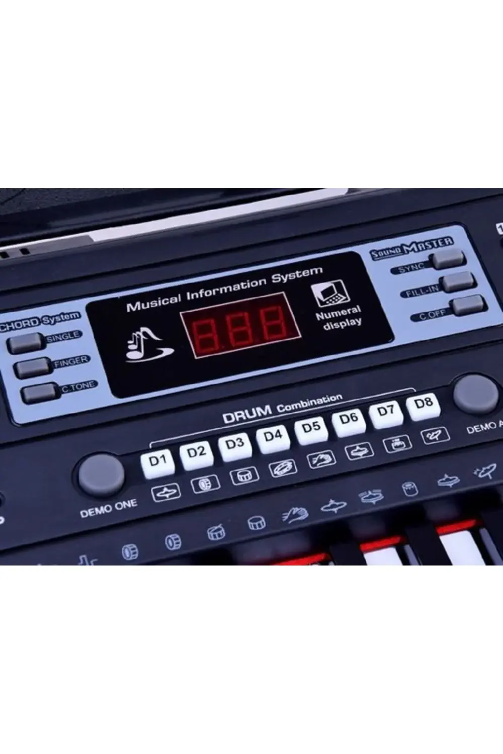 BÜYÜK ORG 5 OKTAV 61 TUŞLU DOLGUN TUŞ ÜST KALİTE