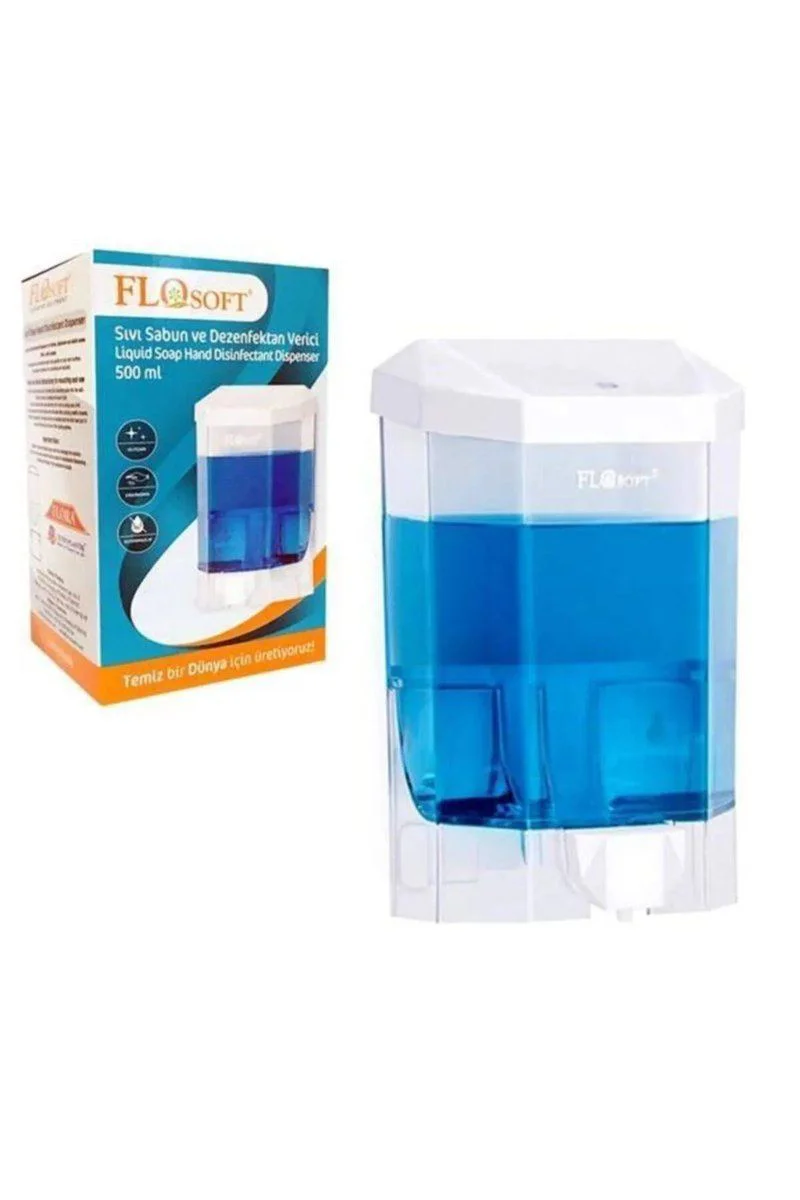 Büyük Şeffaf Sıvı Sabunluk 1000ml - Plastik Sabunluk Dağıtıcı Royaleks-F086 Fiyatı, Yorumları ve Özellikleri