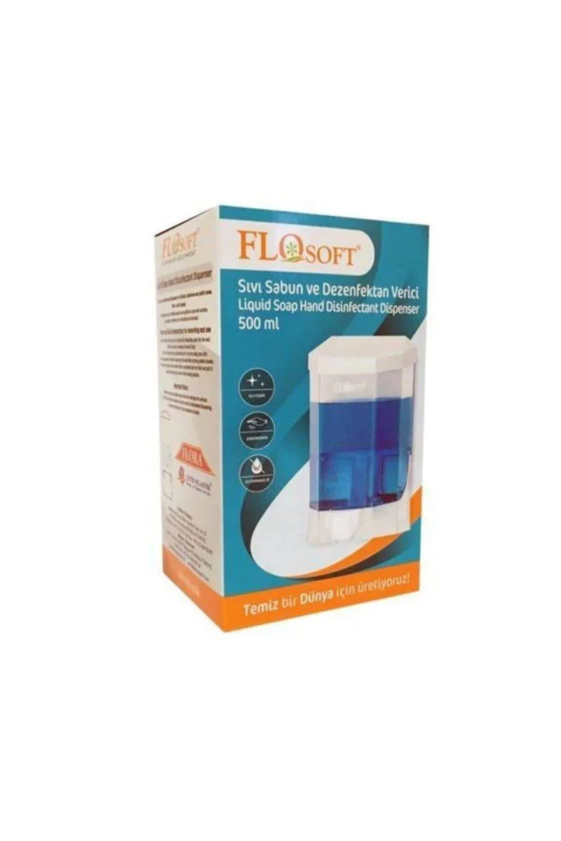 Büyük Şeffaf Sıvı Sabunluk 1000ml - Plastik Sabunluk Dağıtıcı Royaleks-F086 Fiyatı, Yorumları ve Özellikleri