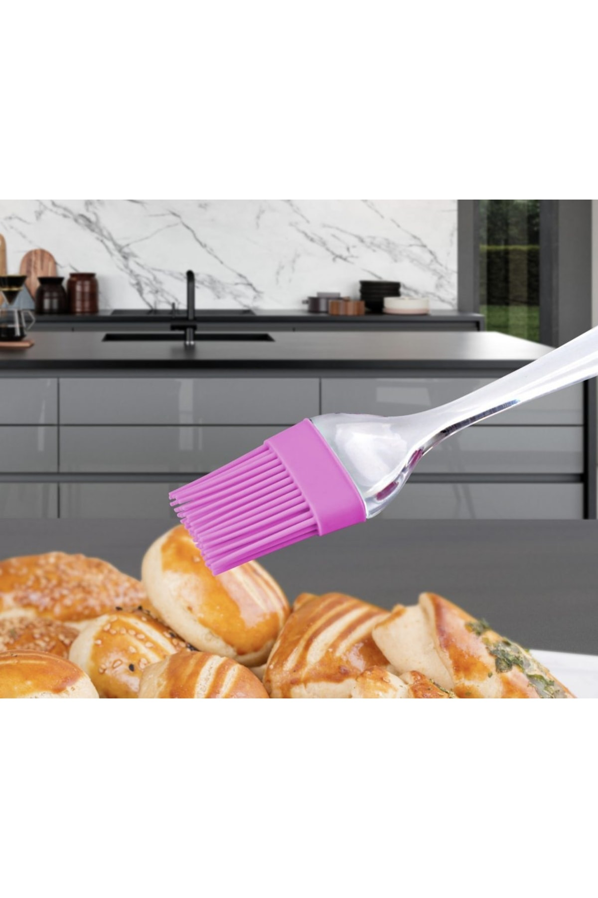 Büyük Silikon Fırça