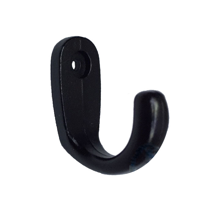 Büyük Tekli Fincan Askı, Dekor Askısı - Siyah, 100 Adet, 12x23x30