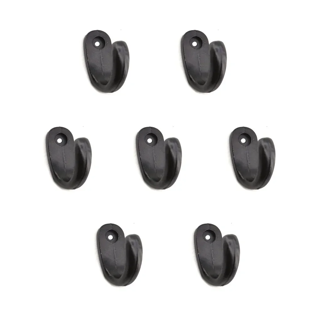 Büyük Tekli Fincan Askı, Dekor Askısı - Siyah, 12x23x30 Mm