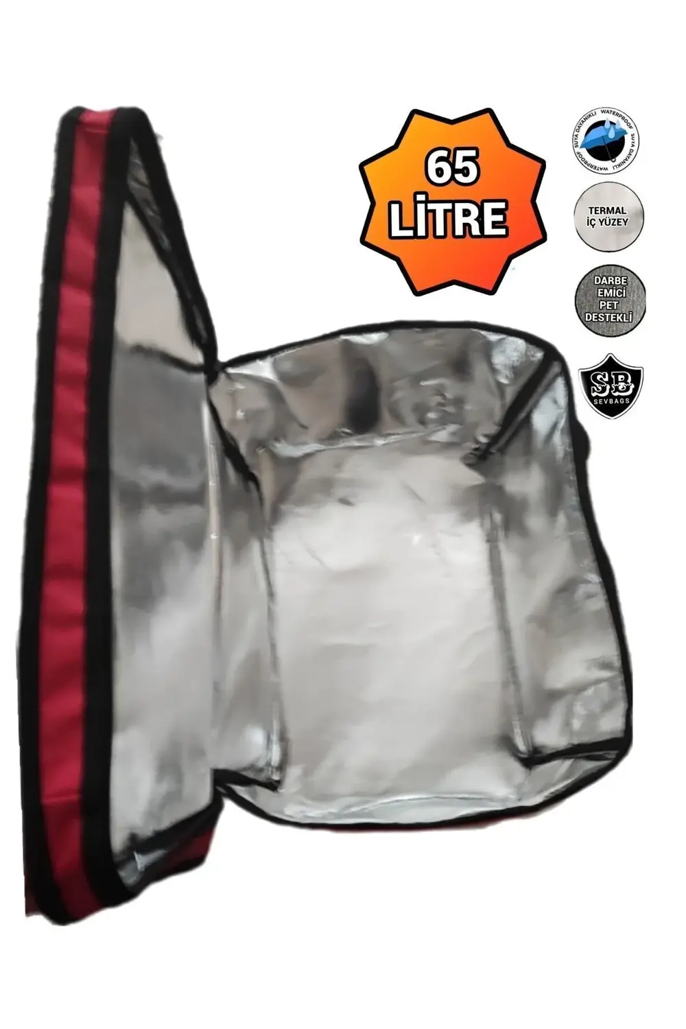 Büyük Termos Termal Termo Çanta 65 Litre 8 Kişilik Aileler Için