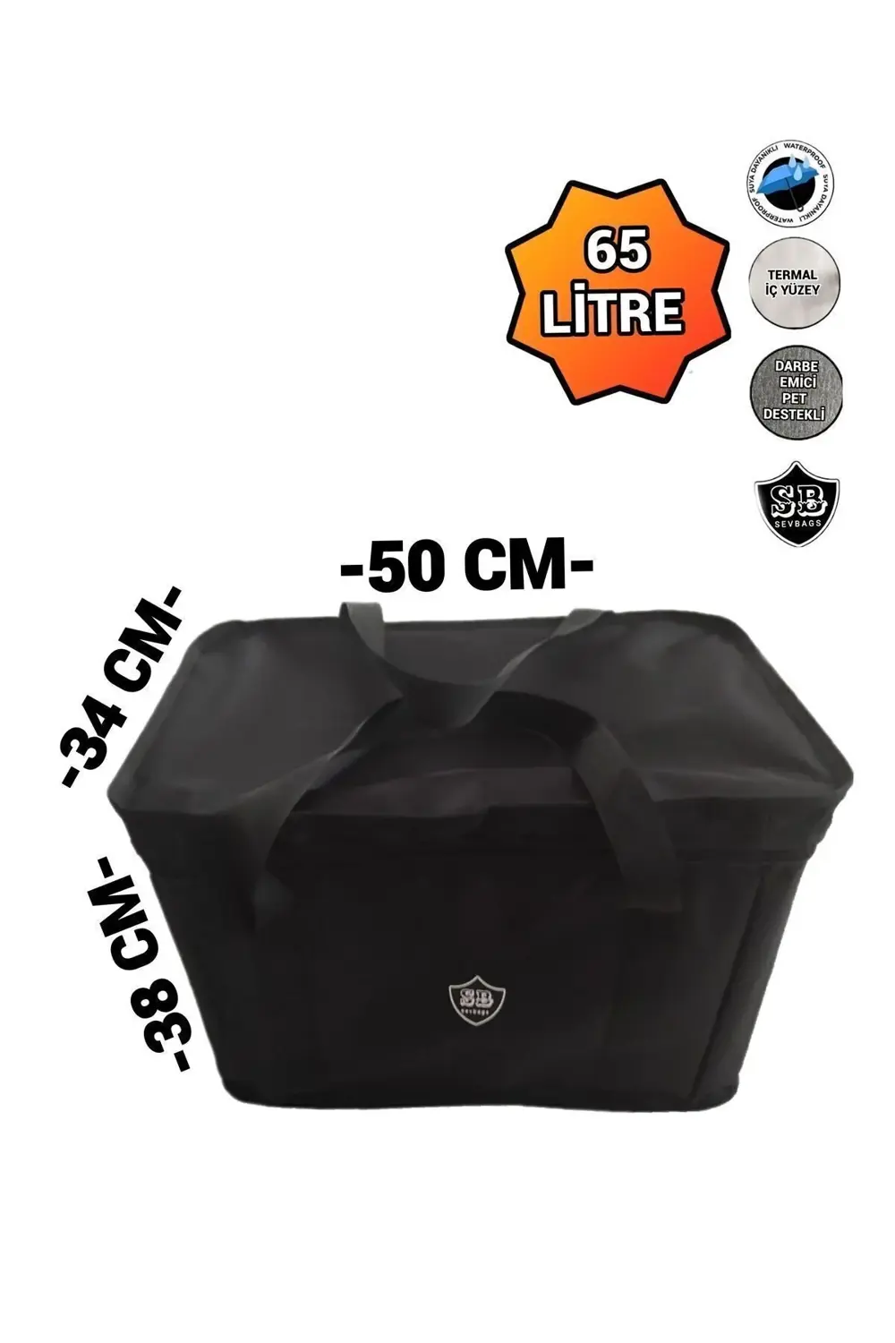 Büyük Termos Termal Termo Çanta 65 Litre 8 Kişilik Aileler Için