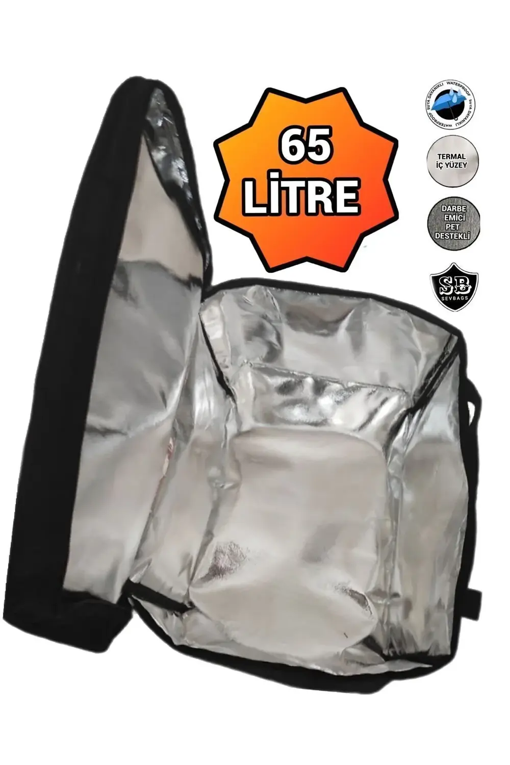 Büyük Termos Termal Termo Çanta 65 Litre 8 Kişilik Aileler Için