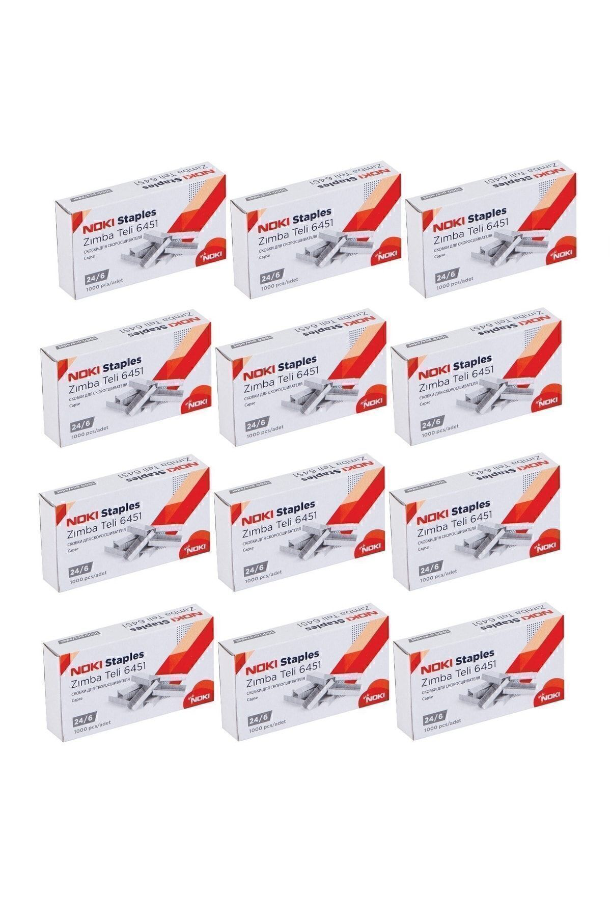 Noki Büyük Zimba Teli No:24/6 1000'Li X 12 Paket