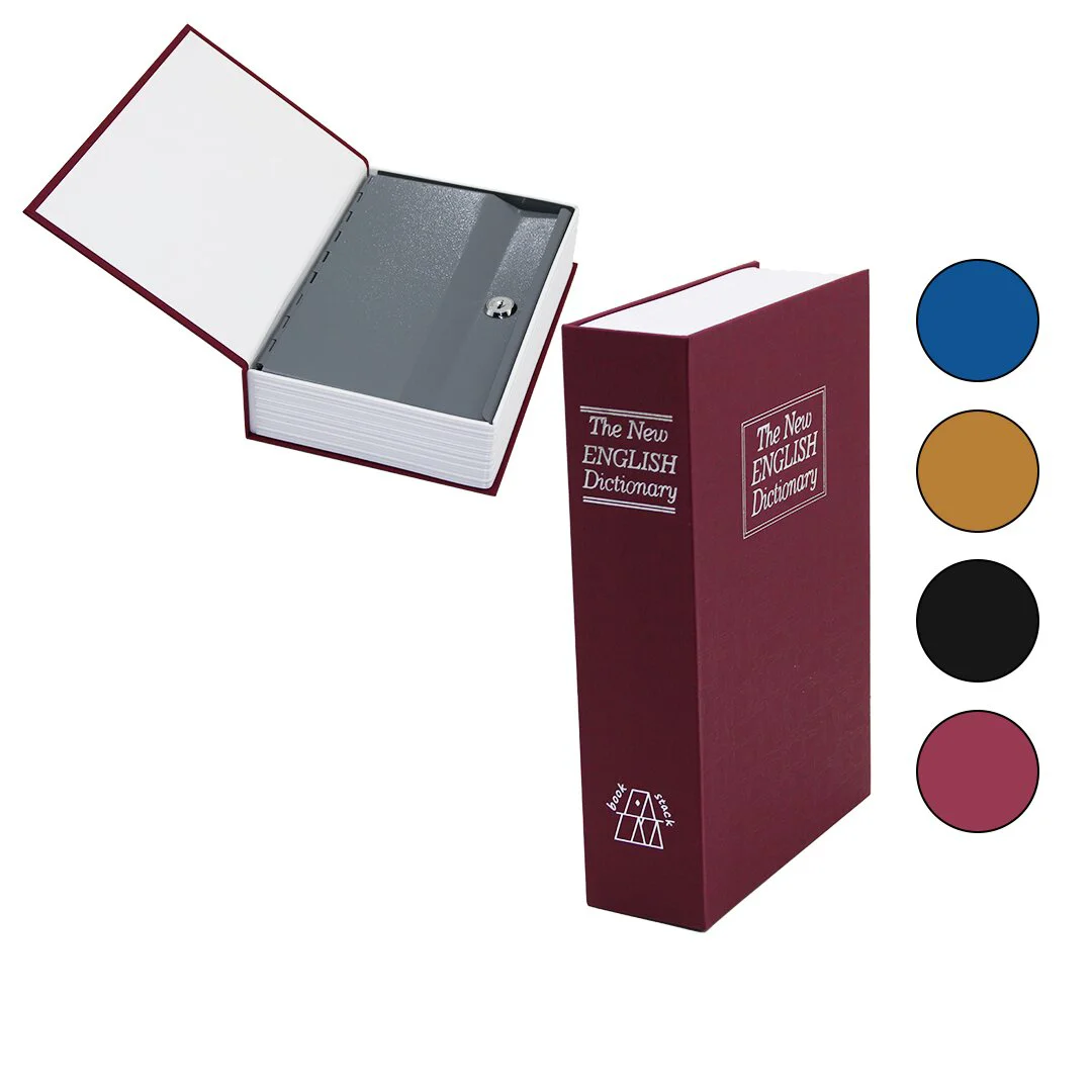 BÜYÜK=240X155X55MM Kitap Modeli Kilitli Kasa - Kumbara BÜYÜK=240X155X55MM Kitap Modeli Kilitli Kasa - Kumbara