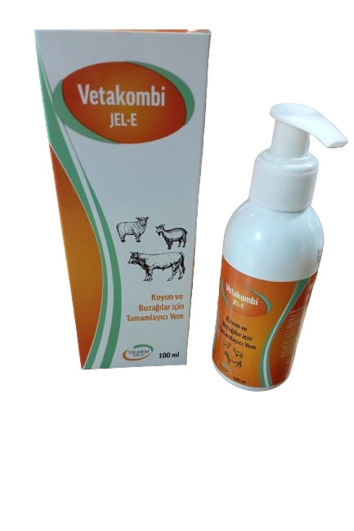 Yildem Büyükbaş Ve Küçükbaş Hayvlar İçin Vetakombi Jel - E (Vitamin + Mi
