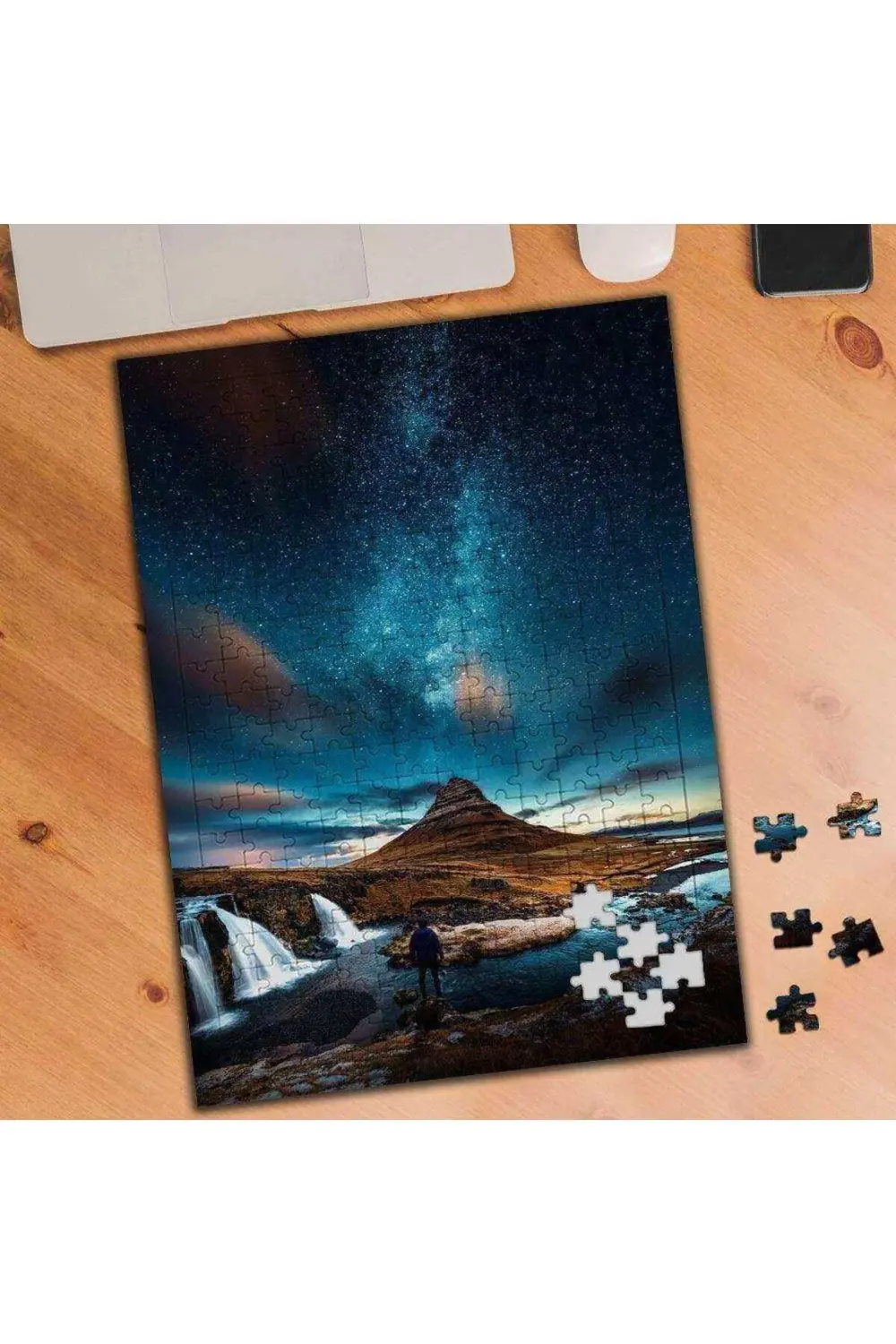 Büyülü İzlanda Samanyolu 240 Parça Puzzle Yapboz-0007