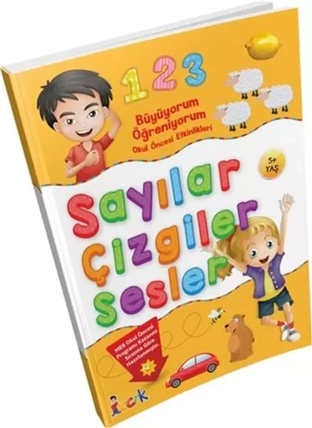 Büyüyorum Öğreniyorum Okul Öncesi Etkinlikleri Sayılar Çizgiler S