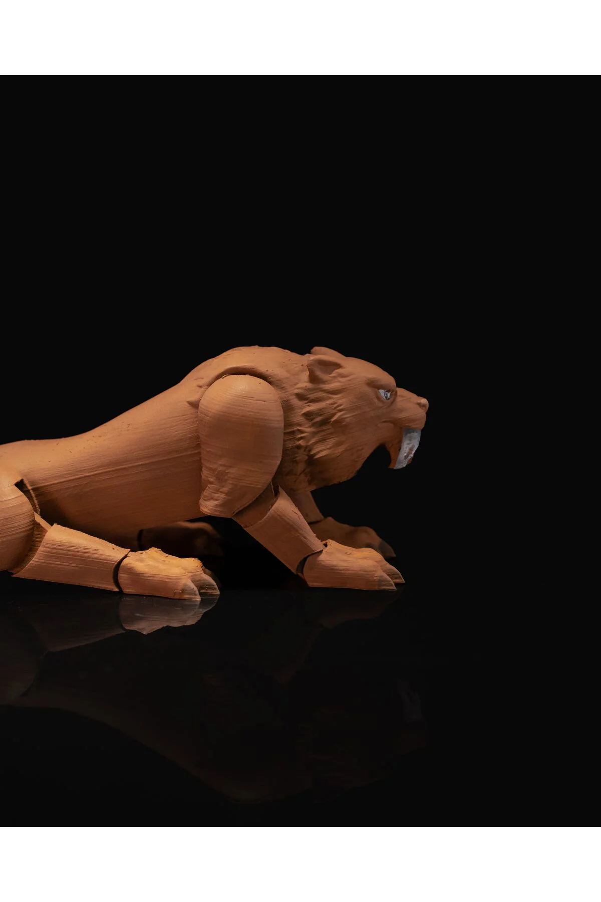 Buz Devri Ice Age Kılıç Dişli Kaplan Hareketli Oyuncak