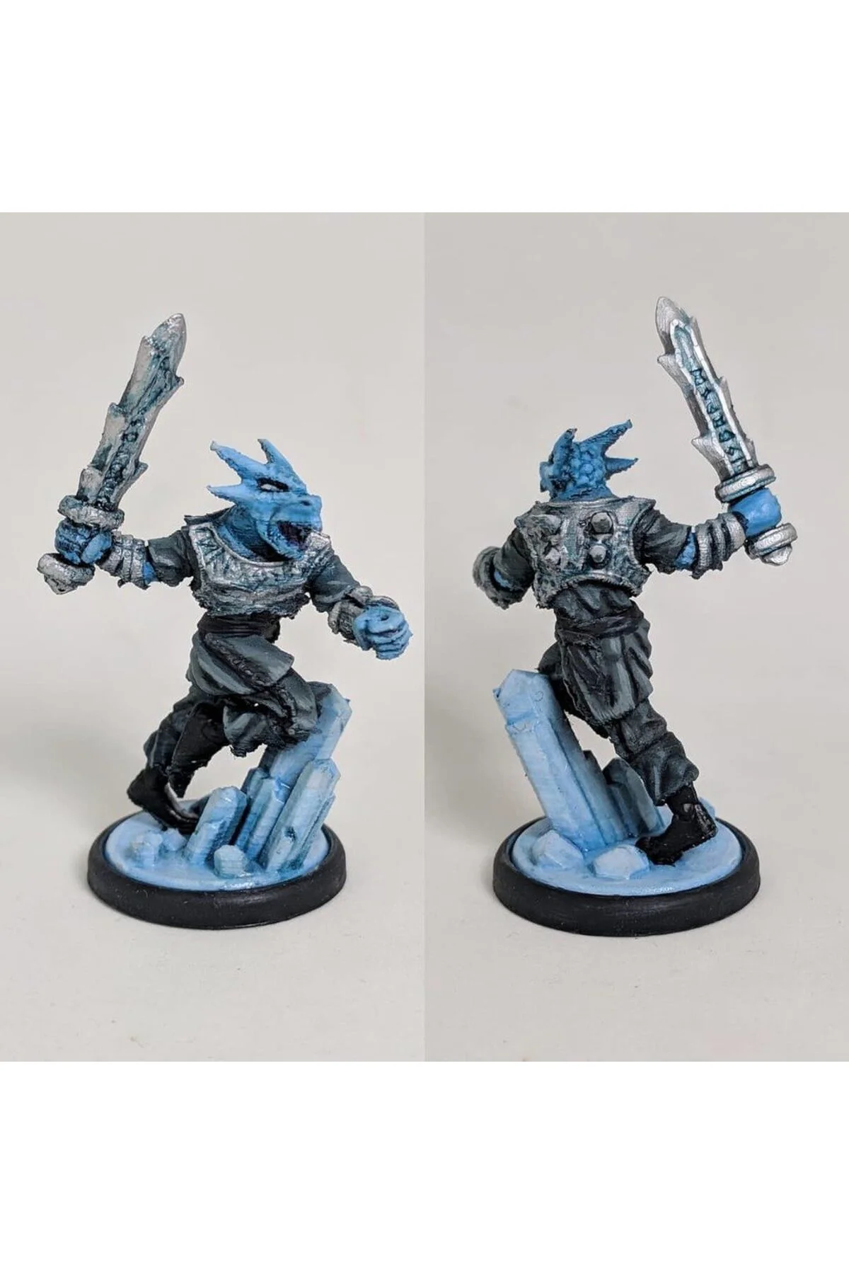 Buz Ejderhası Buzul Ejderha Dragonborn Ice Variant Masaüstü Dekoratif Obje Buz Ejderhası Buzul Ejderha Dragonborn Ice Variant Masaüstü Dekoratif Obje