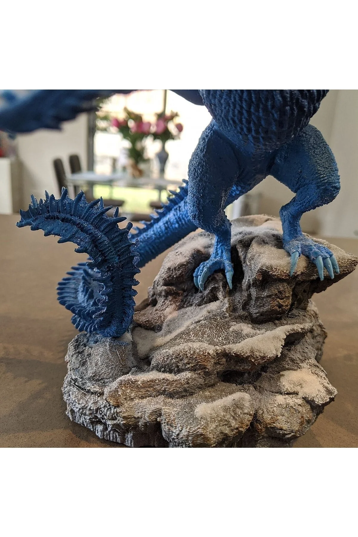 Buz Ejderi Viserion Game Of Thrones Boyalı Figür 23 Cm (DEV BOY)