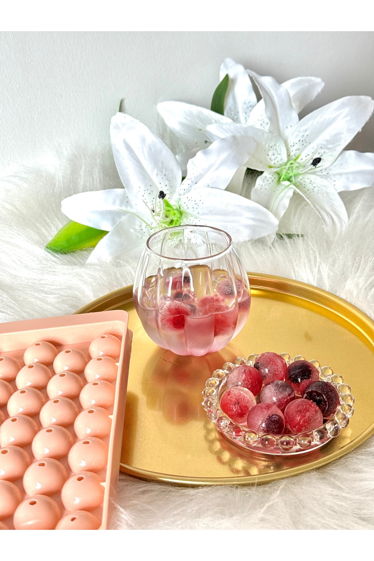 Buz kalıbı küre model