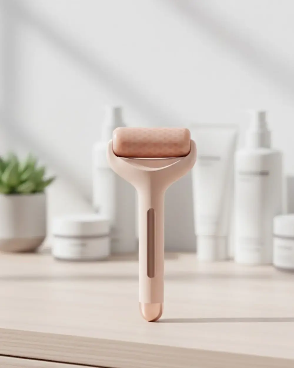 Buz Silindiri Yüz Buz Masaj Aleti Soğuk Terapi Bakım Ürünü