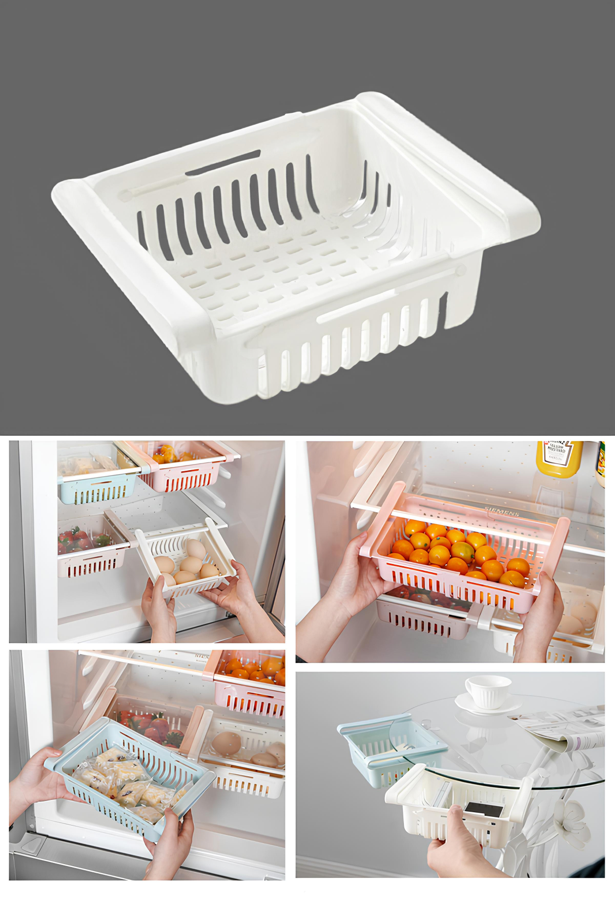 Buzdolabı Içi Geçmeli Düzenleyici Raf – Pratik Organizer, Açılır Kapanır Buzdolabı Çekmecesi Buzdolabı Içi Geçmeli Düzenleyici Raf – Pratik Organizer, Açılır Kapanır Buzdolabı Çekmecesi