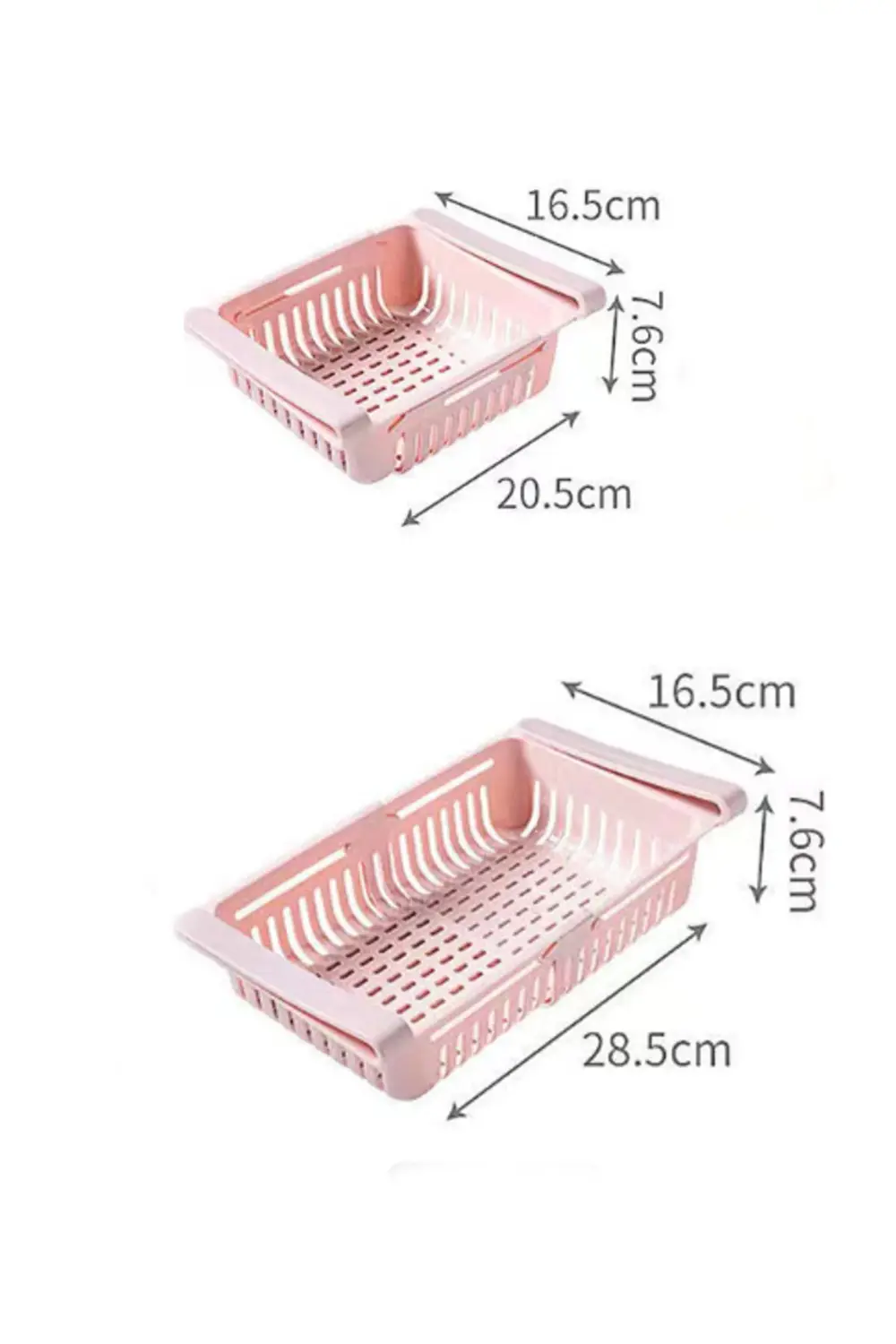 Buzdolabı Içi Geçmeli Düzenleyici Raf – Pratik Organizer, Açılır