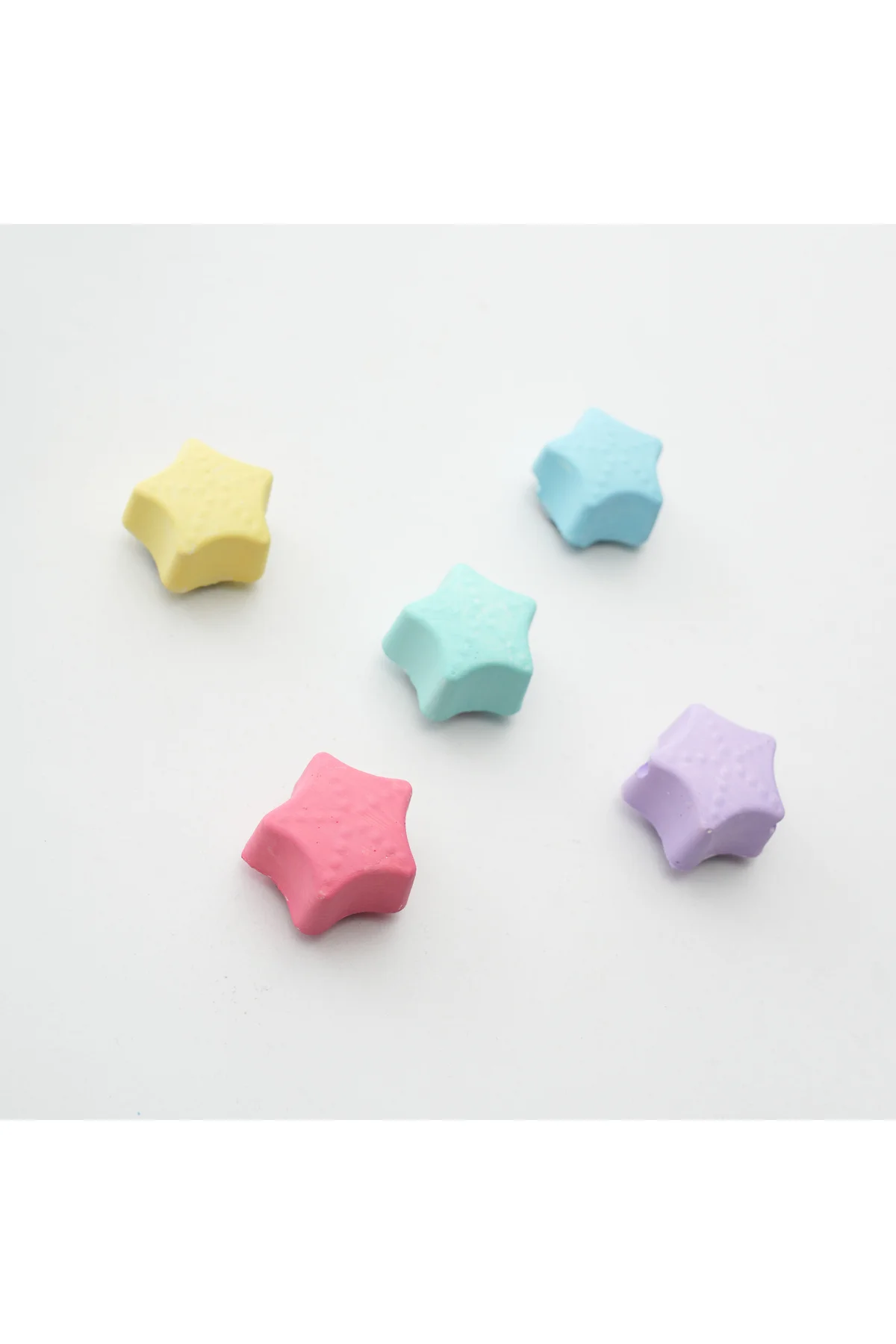 Buzdolabı Magnet, Buzdolabı Süsü - Yıldız Set 1 - Soft Renkler