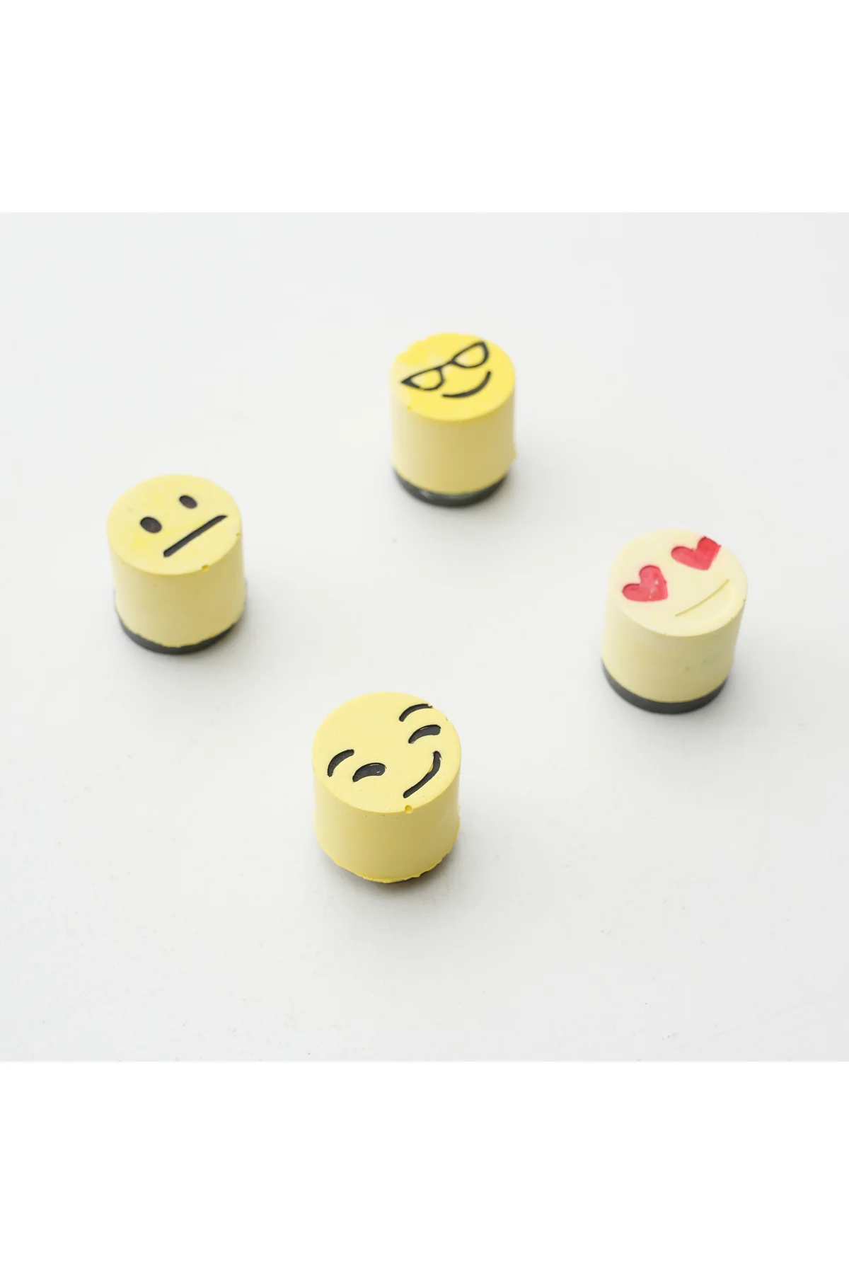 Buzdolabı Magnet, Buzdolabı Süsü - Emoji Set 7 - Sarı