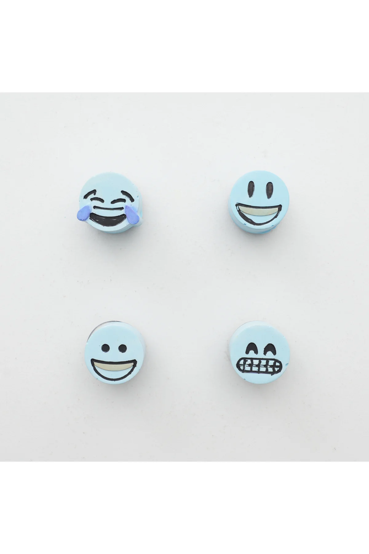Buzdolabı Magnet, Buzdolabı Süsü - Emoji Set 4 - Mavi