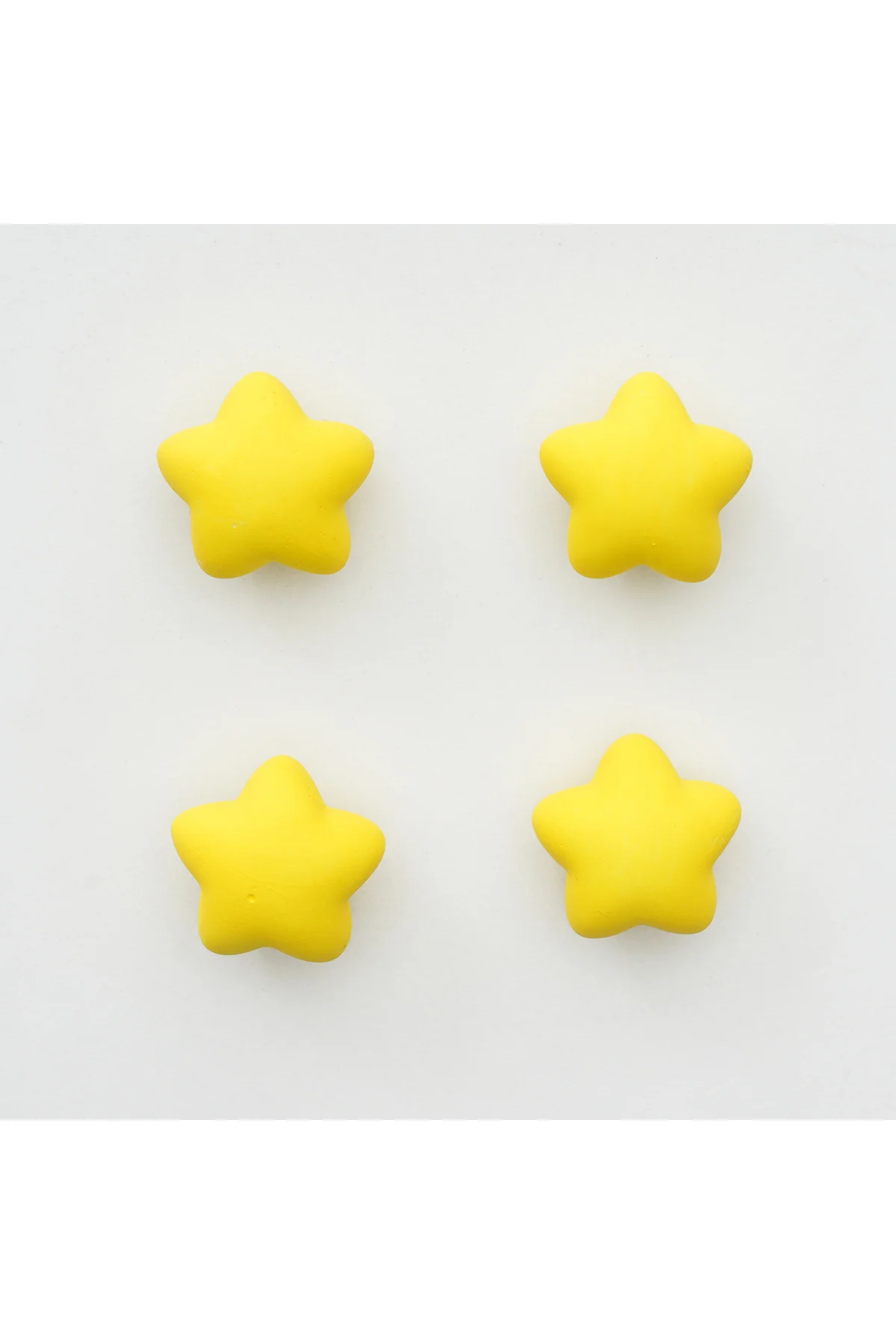 Buzdolabı Magnet, Buzdolabı Süsü - Yıldız Set 2 - Sarı