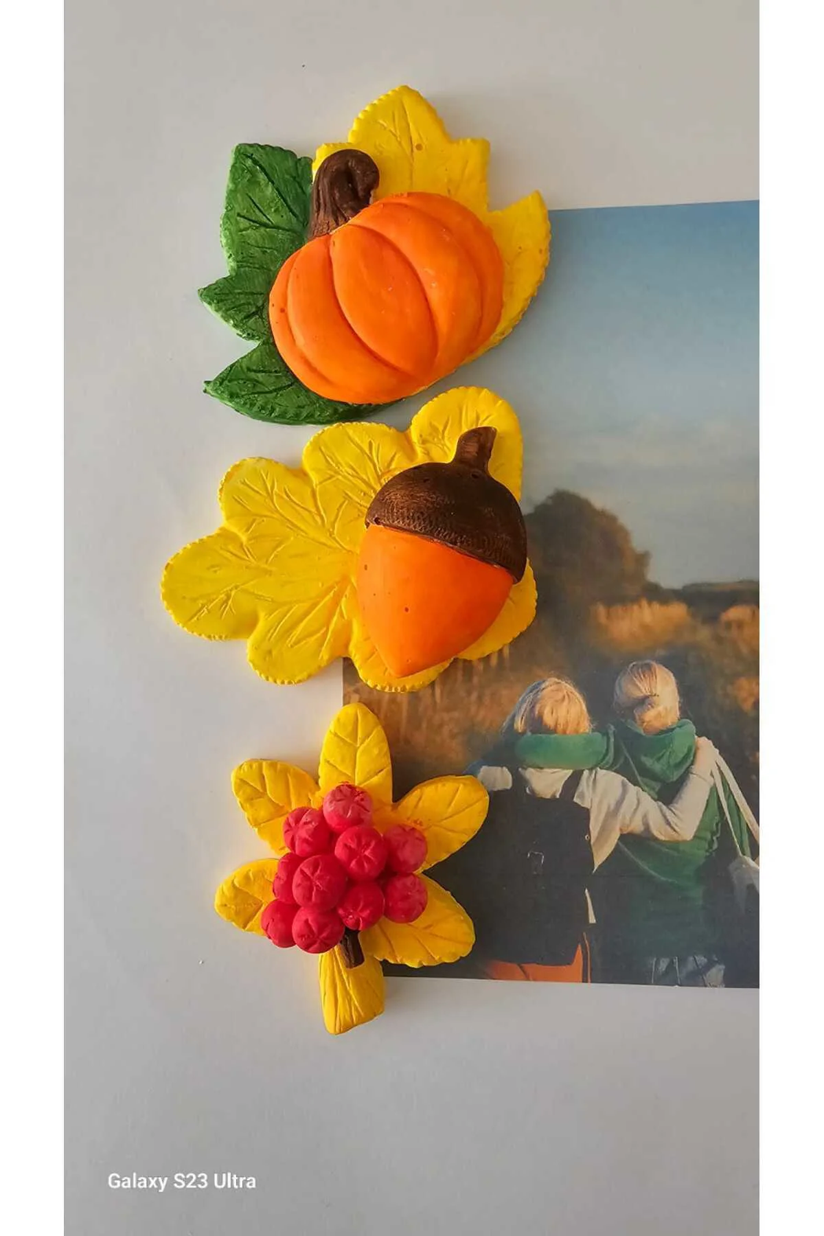 Buzdolabı Magnet, Buzdolabı Süsü - Büyük Boy Balkabağı, Kokino ve