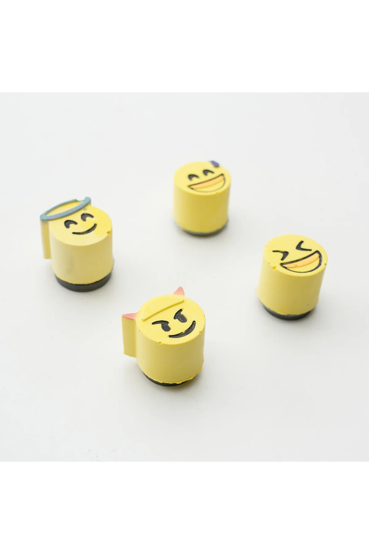 Buzdolabı Magnet, Buzdolabı Süsü - Emoji Set 2 - Sarı