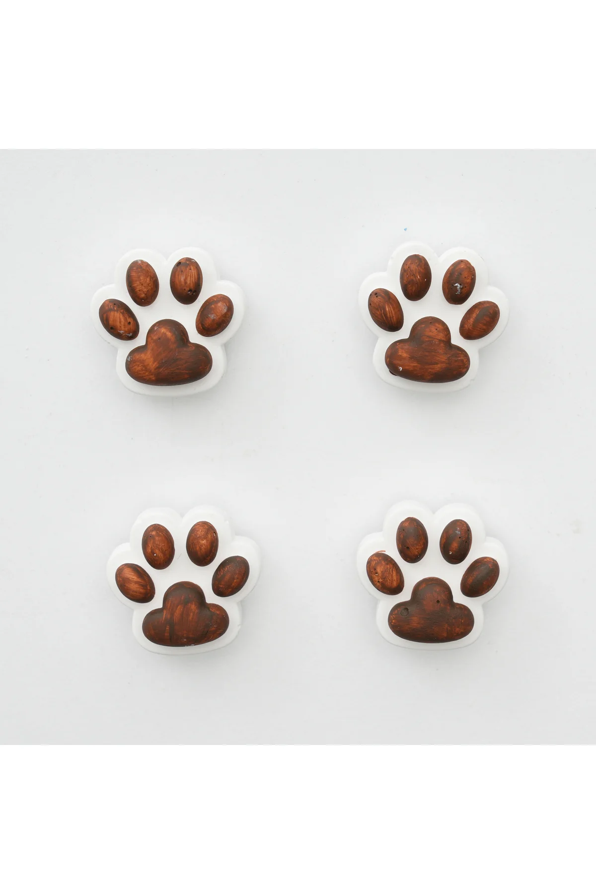 Buzdolabı Magnet, Buzdolabı Süsü - Pati Set 2 - Kahverengi