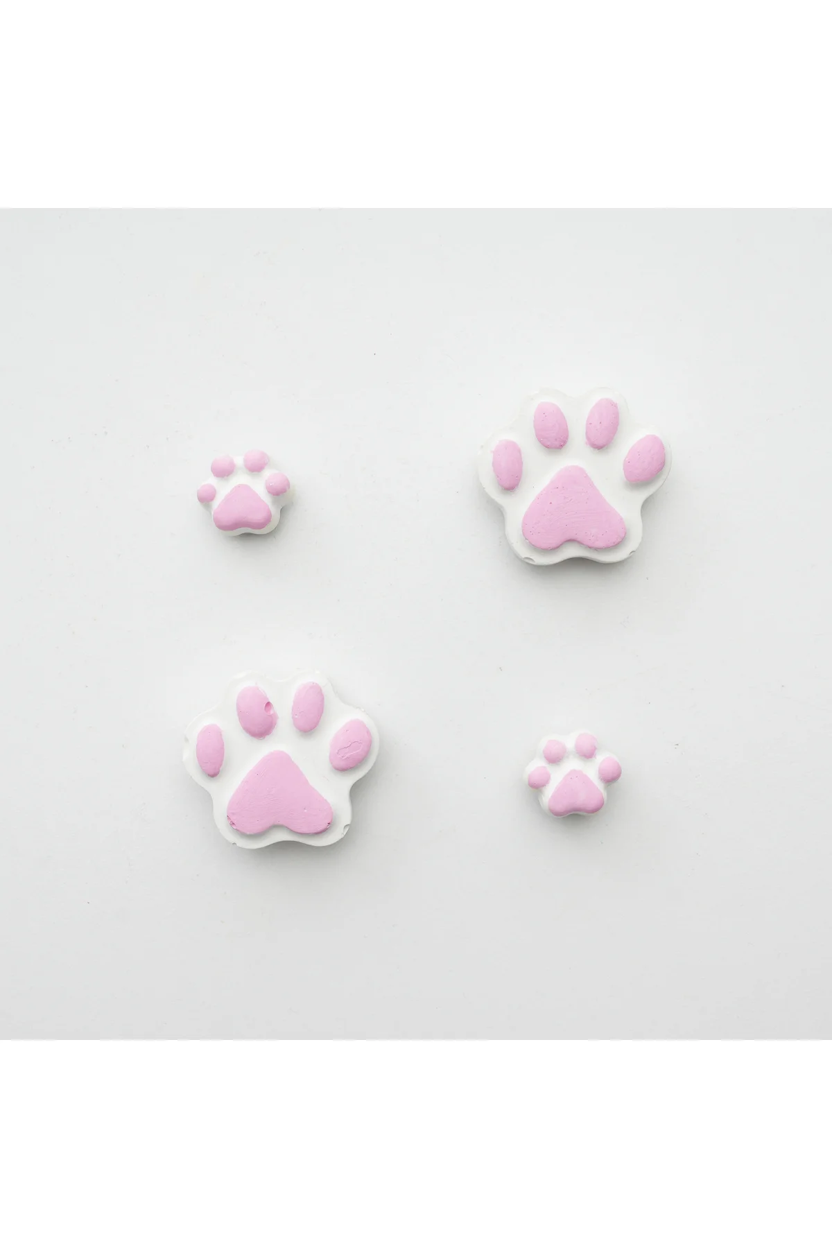 Buzdolabı Magnet, Buzdolabı Süsü - Pati Set 1 - Pembe