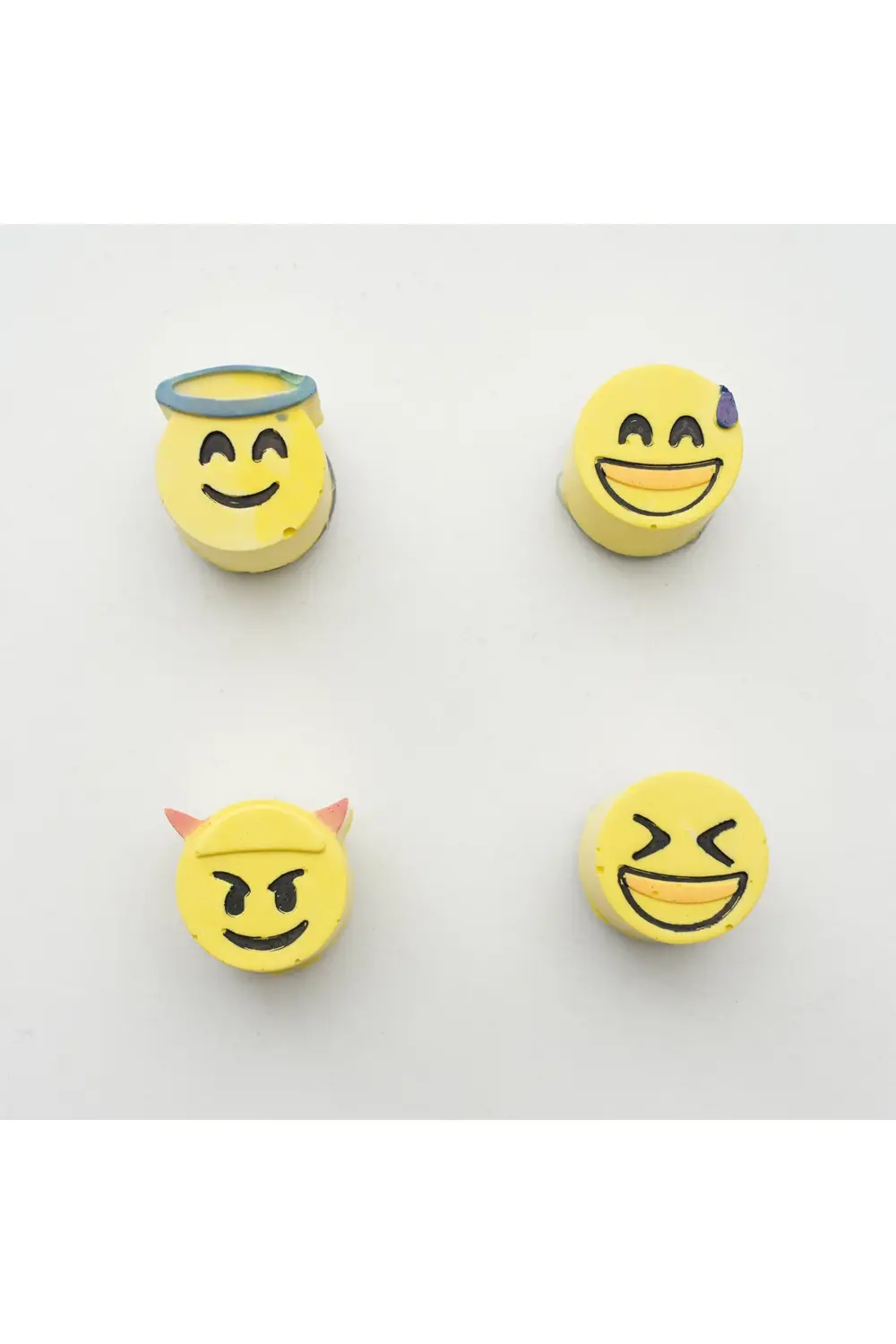 Buzdolabı Magnet, Buzdolabı Süsü - Emoji Set 2 - Sarı