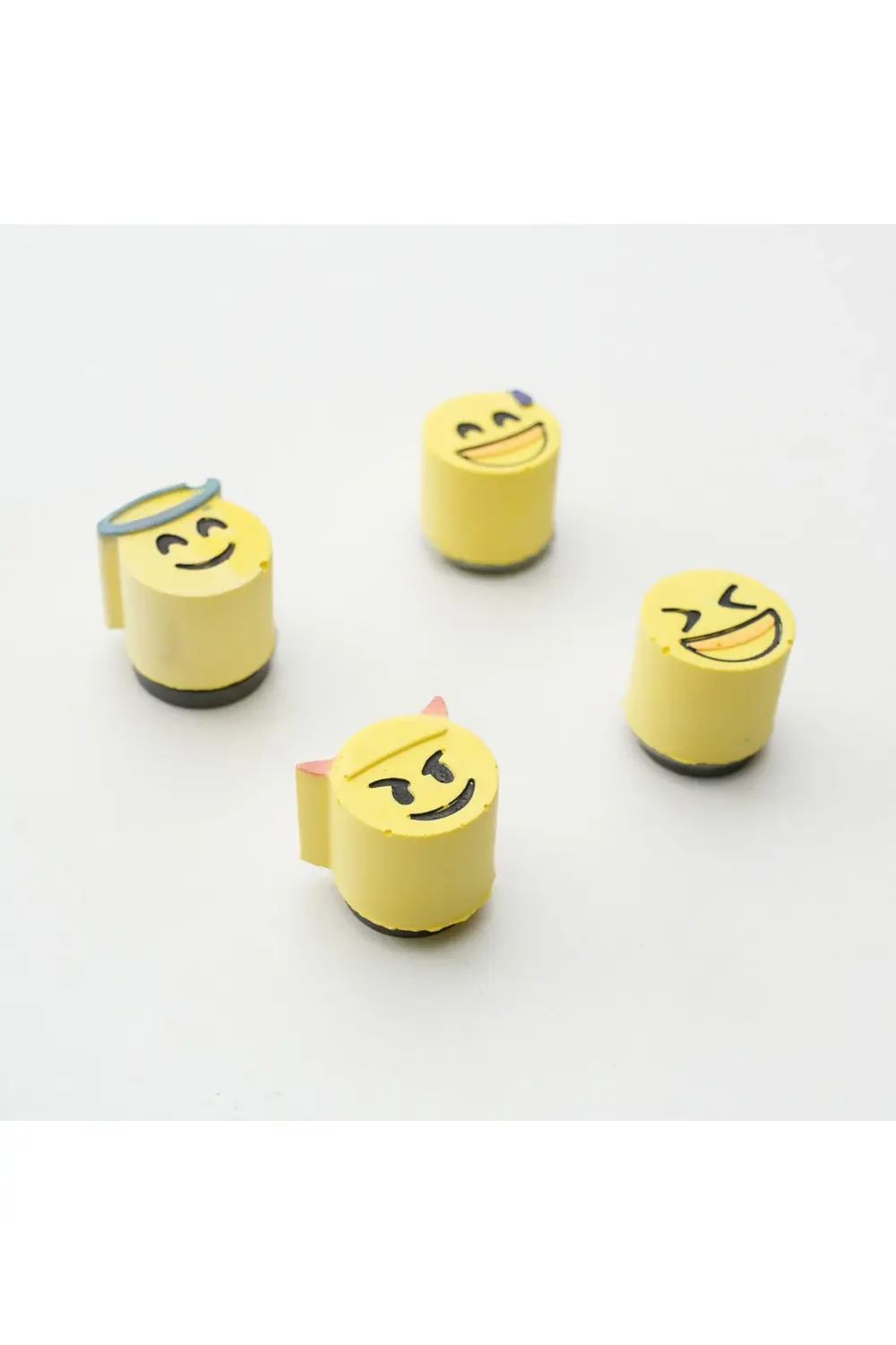 Buzdolabı Magnet, Buzdolabı Süsü - Emoji Set 2 - Sarı