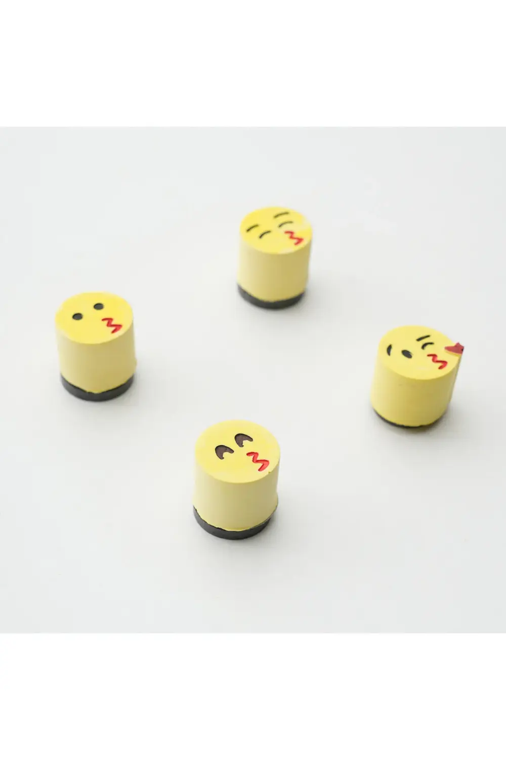 Buzdolabı Magnet, Buzdolabı Süsü - Emoji Set 3 - Sarı