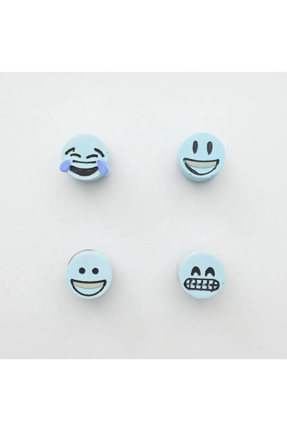 Buzdolabı Magnet, Buzdolabı Süsü - Emoji Set 4 - Mavi
