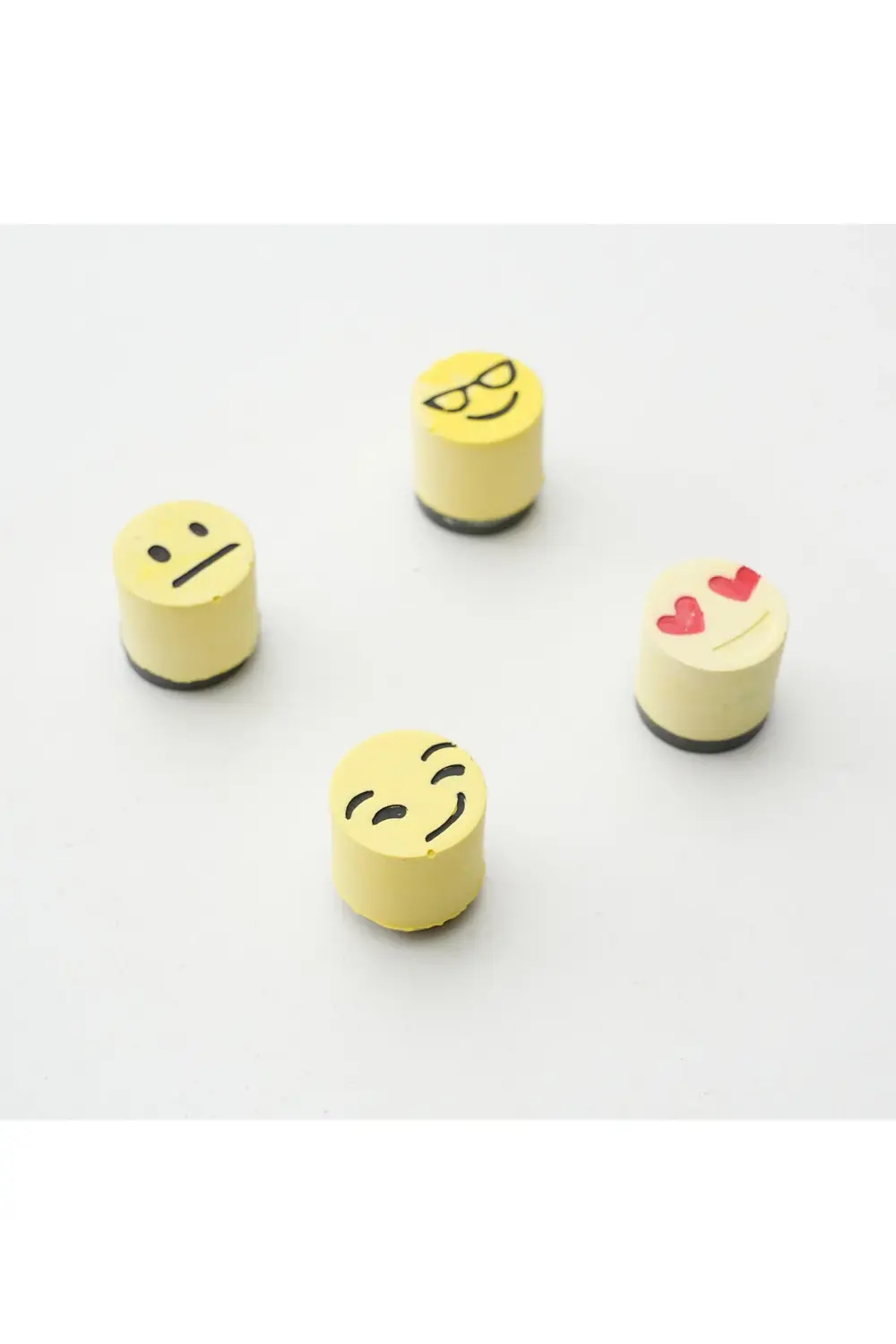 Buzdolabı Magnet, Buzdolabı Süsü - Emoji Set 7 - Sarı