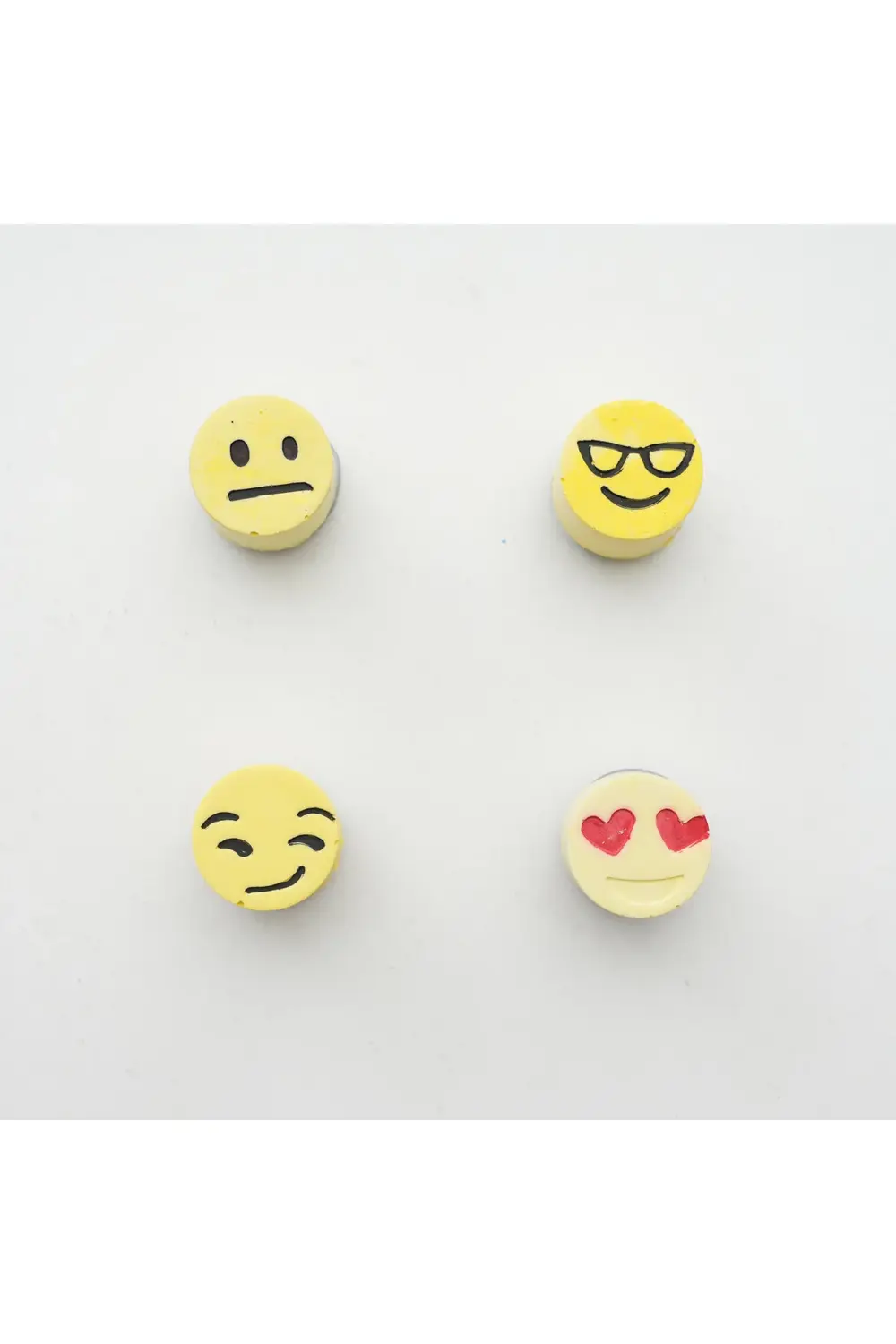Buzdolabı Magnet, Buzdolabı Süsü - Emoji Set 7 - Sarı