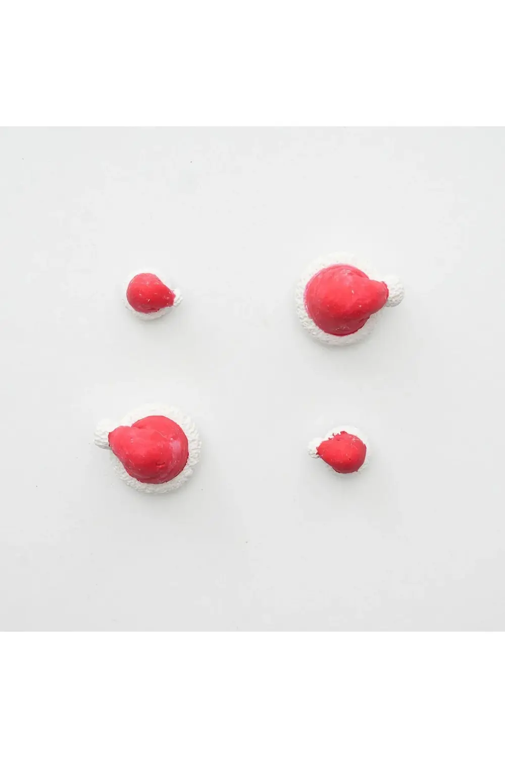 Buzdolabı Magnet, Buzdolabı Süsü - Noel Baba Şapkası