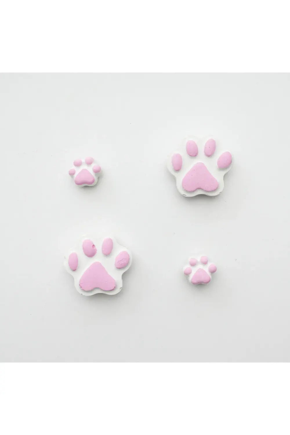 Buzdolabı Magnet, Buzdolabı Süsü - Pati Set 1 - Pembe