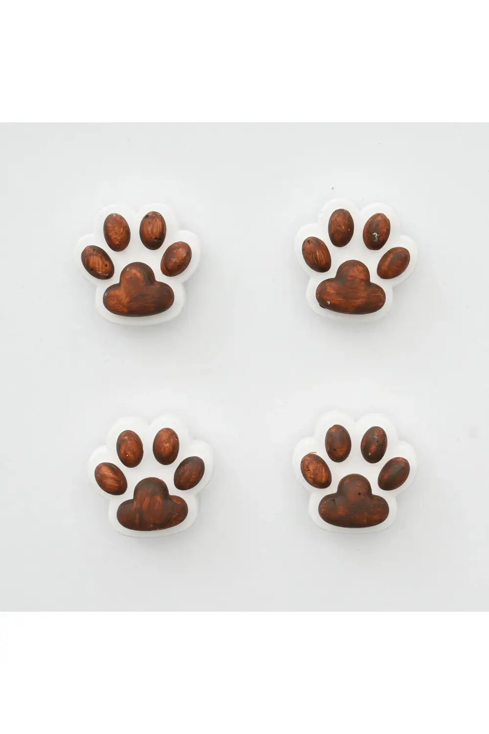 Buzdolabı Magnet, Buzdolabı Süsü - Pati Set 2 - Kahverengi