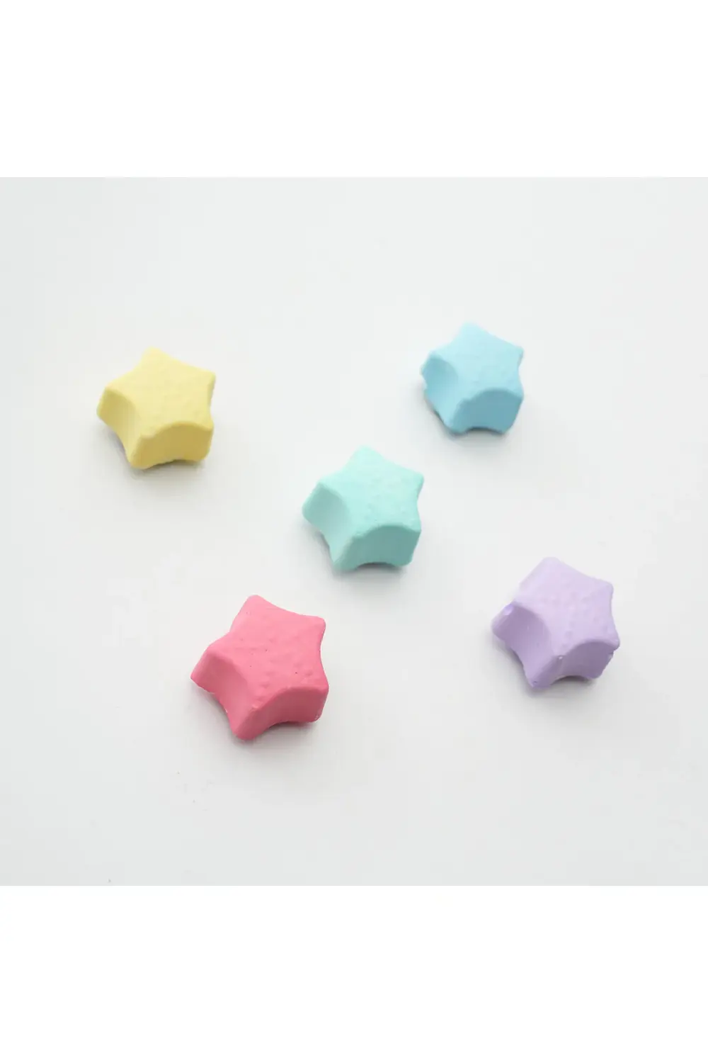 Buzdolabı Magnet, Buzdolabı Süsü - Yıldız Set 1 - Soft Renkler