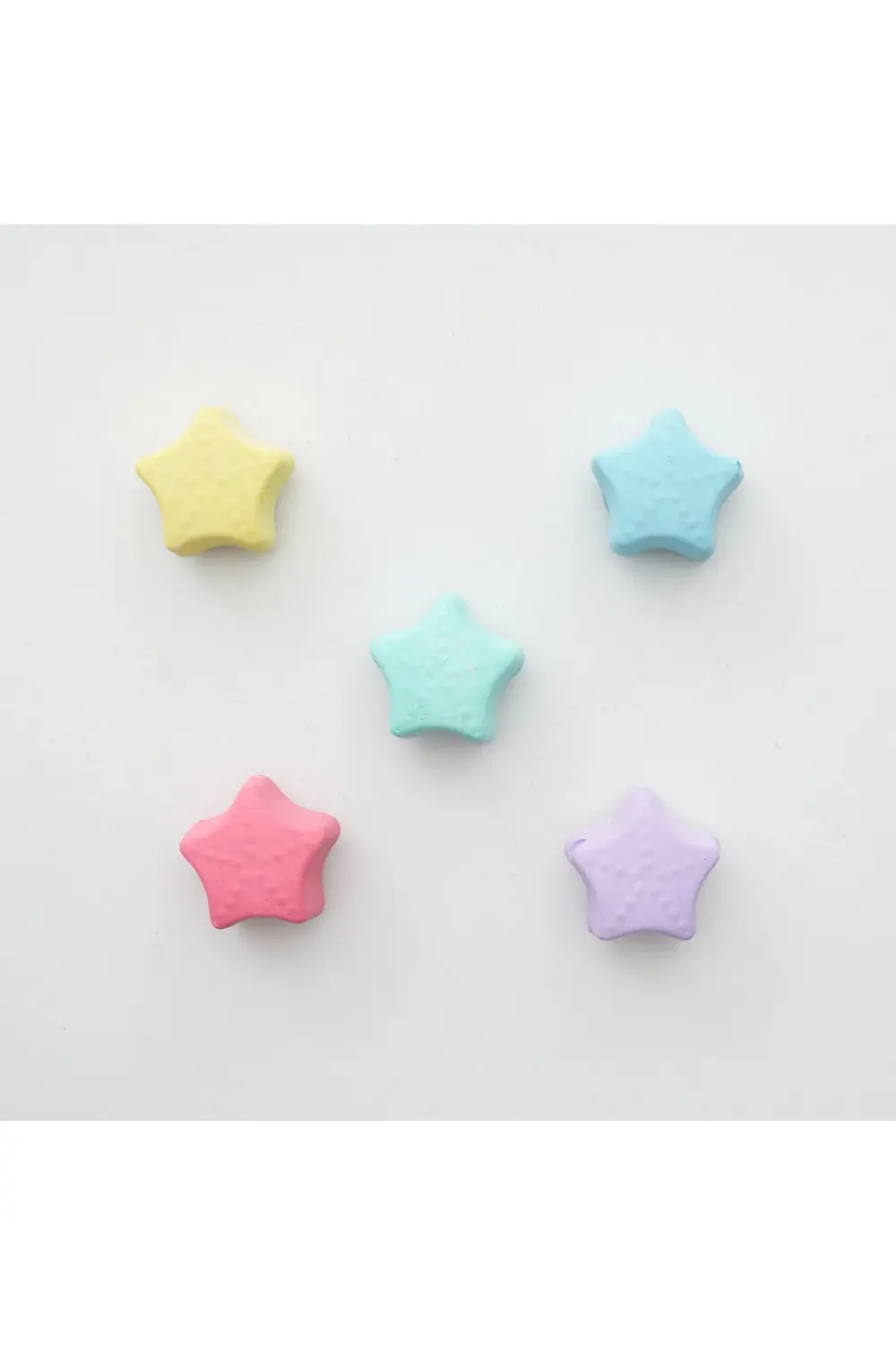 Buzdolabı Magnet, Buzdolabı Süsü - Yıldız Set 1 - Soft Renkler