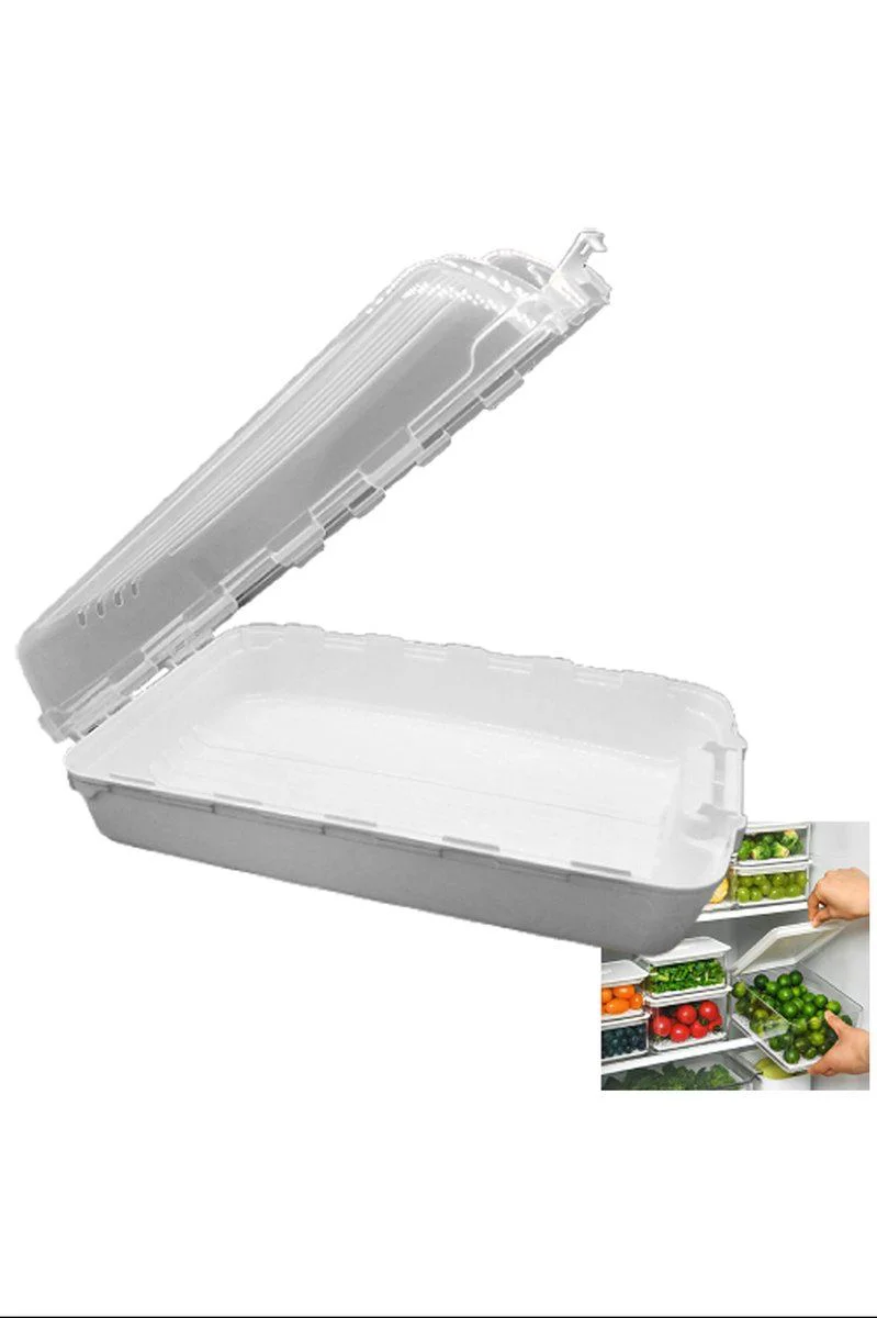 Buzdolabı Saklama Kabı Organizer Royaleks-07412 - Düzenli ve Ferah Dolap Çözümü Buzdolabı Saklama Kabı Organizer Royaleks-07412 - Düzenli ve Ferah Dolap Çözümü