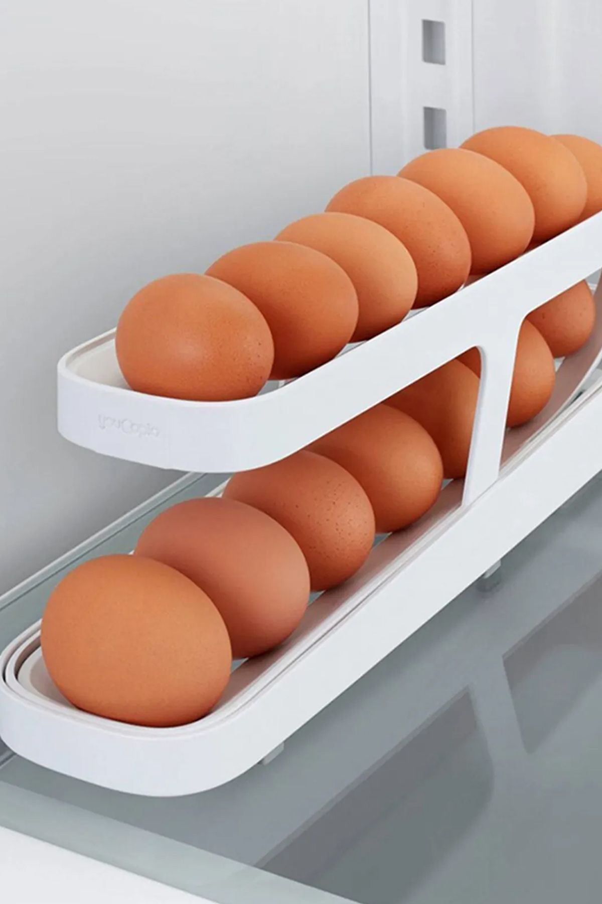 Buzdolabı Yumurta Organizeri, 14 Yumurta Kapasiteli Saklama Düzen