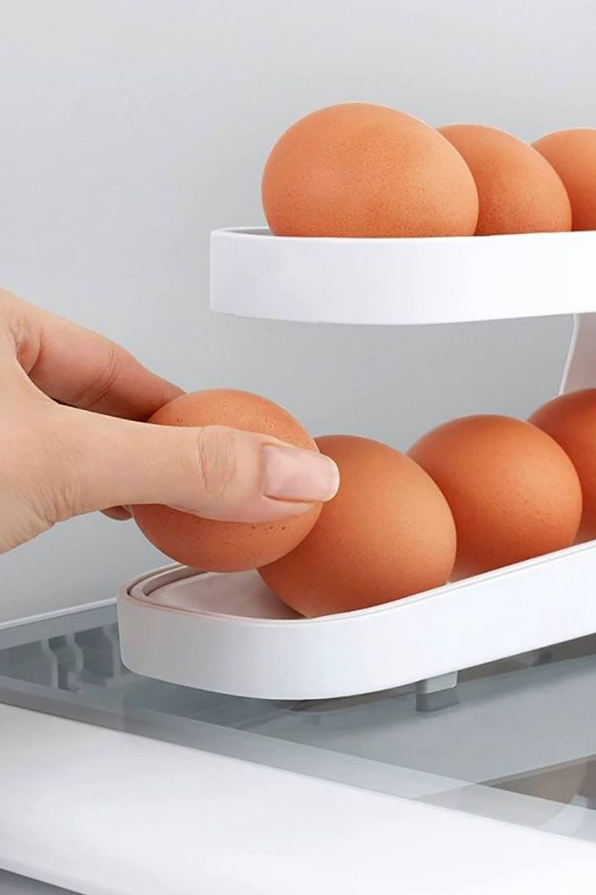 Buzdolabı Yumurta Organizeri, 14 Yumurta Kapasiteli Saklama Düzen