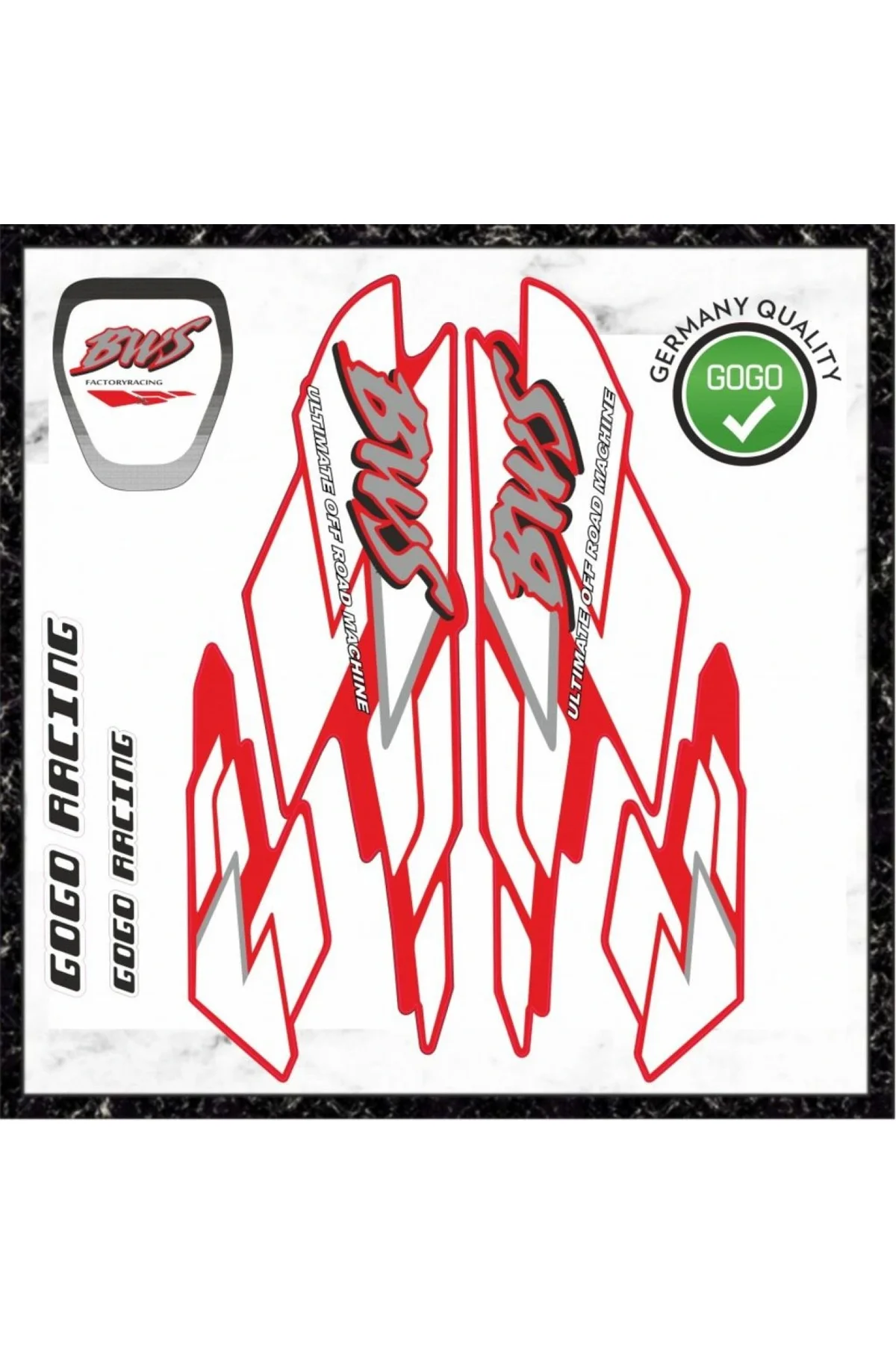 Bws Uyumlu Sticker Seti 001